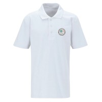 Graig y Rhacca White School Polo Shirt